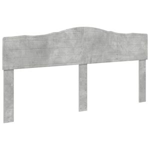vidaXL Headboard Concrete Grey Engineered wood