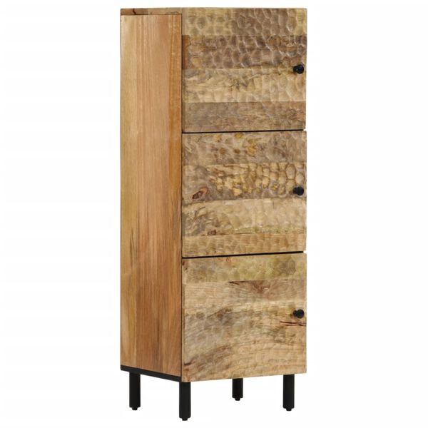 vidaXL Highboard 40x33x110 cm Solid Wood Mango