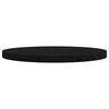 vidaXL Table Top Round Black &Oslash;60x3 cm Solid Wood Pine