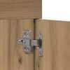 vidaXL Bathroom Sink Cabinet Artisan Oak 80x38.5x46 cm Engineered Wood