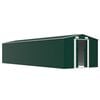 vidaXL Garden Shed Green 257x990x181 cm Galvanised steel