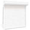 vidaXL Roller Shutter White 100 x 100 cm Aluminium and Polyurethane