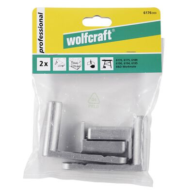 wolfcraft 2 Quick Clamp Sets 6176000