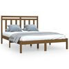 vidaXL Bed Frame without Mattress Honey Brown 160x200 cm Solid Wood