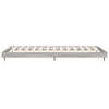 vidaXL Bed Frame without Mattress Grey Sonoma 90x190 cm Single Engineered Wood