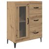 vidaXL Highboard Artisan Oak 69.5 x 34 x 180 cm Engineered Wood