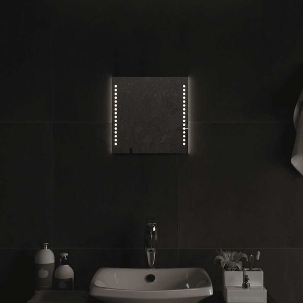 vidaXL LED Bathroom Mirror 30x30 cm