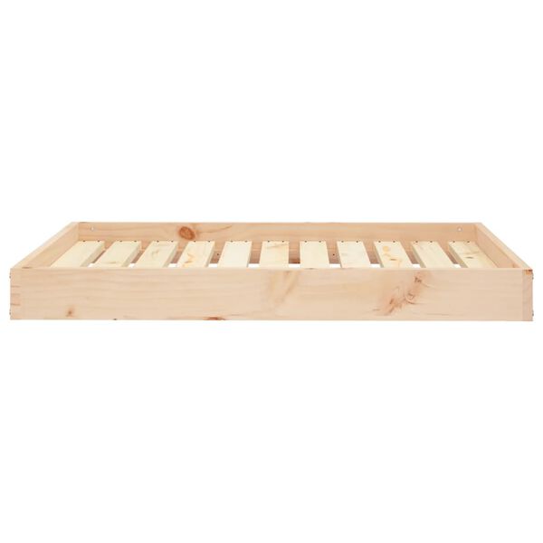 vidaXL Dog Bed 91.5x64x9 cm Solid Wood Pine