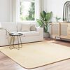vidaXL Shaggy Rug High Pile NAVARRA Cream 200x200 cm Polyester