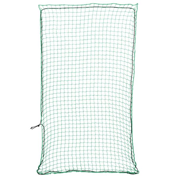 vidaXL Trailer Net with Elastic Rope Green 5x3 m PP
