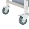 vidaXL Kitchen Cart with Plastic Containers 82x43.5x92 cm