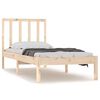 vidaXL Bed Frame without Mattress Solid Wood Pine 100x200 cm