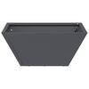 vidaXL Garden Planter Anthracite 35 x 35 x 15 cm Cold-rolled Steel