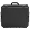 vidaXL Portable Flight Case Black 62.5x49.5x37 cm PP