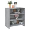 vidaXL Sideboard Grey Sonoma 70x40.5x75 cm Engineered Wood