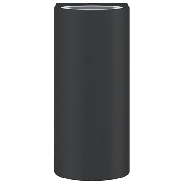 vidaXL Outdoor Wall Lights 2pcs Black Die-cast Aluminium