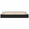 vidaXL Storage Bed with Mattress Black 200 x 200 cm Velvet