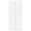vidaXL Wardrobe White 90x52x200 cm Engineered Wood