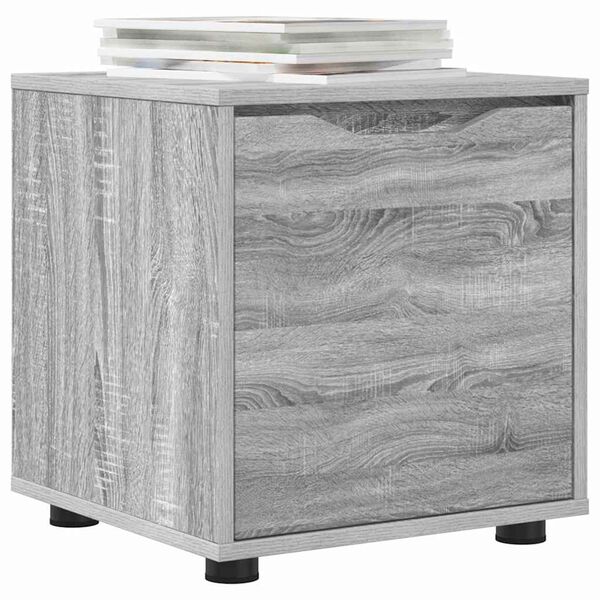 vidaXL Bathroom Cabinet Grey Sonoma 40.5 x 40 x 44 cm Engineered Wood