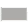 vidaXL Patio Retractable Side Awning 170x300 cm Grey