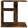 vidaXL Side Table Smoked Oak 50x30x50 cm Engineered Wood