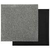 vidaXL Carpet Floor Tiles 20 pcs 5 m² 50x50 cm Grey