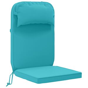 vidaXL Adirondack Chair Cushion 100% Polyester Turquoise