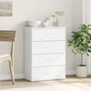 vidaXL Sideboard White 60x31x84 cm Engineered Wood