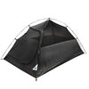 vidaXL Camping Tent Dome 4-Person White Blackout Fabric Waterproof