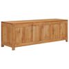 vidaXL TV Cabinet 115x30x40 cm Solid Teak Wood