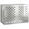 vidaXL Air Conditioner Cover Silver 100 x 50 x 70 cm Galvanised Steel