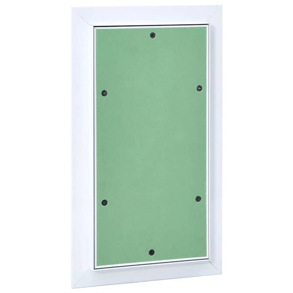 vidaXL Access Panel Green and Silver 30 x 55 cm