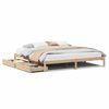 vidaXL Bed Frame without Mattress 200x200 cm Solid Wood Pine