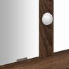 vidaXL Dressing Table Brown 79 x 41 x 140 cm Engineered wood