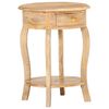 vidaXL Side Table 37x37x61 cm Solid Mango Wood