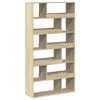 vidaXL Bookcase Sonoma Oak 100x33x187,5 cm Engineered Wood
