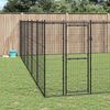 vidaXL Outdoor Dog Kennel Steel 65.34 m&sup2;