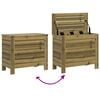 vidaXL 10 Piece Garden Sofa Set Impregnated Wood Pine