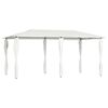 vidaXL Gazebo | Cream | Fabric, Steel | 2.98x5.3x2.59 m | Durable | Gazebo