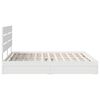 vidaXL Storage Bed with Headboard White 180 x 200 cm Engineered Wood