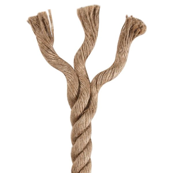 vidaXL Jute Rope 25 m Long 20 mm Thick