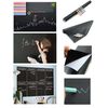 WALPLUS Chalkboard Decoration Sticker 200x45cm Black