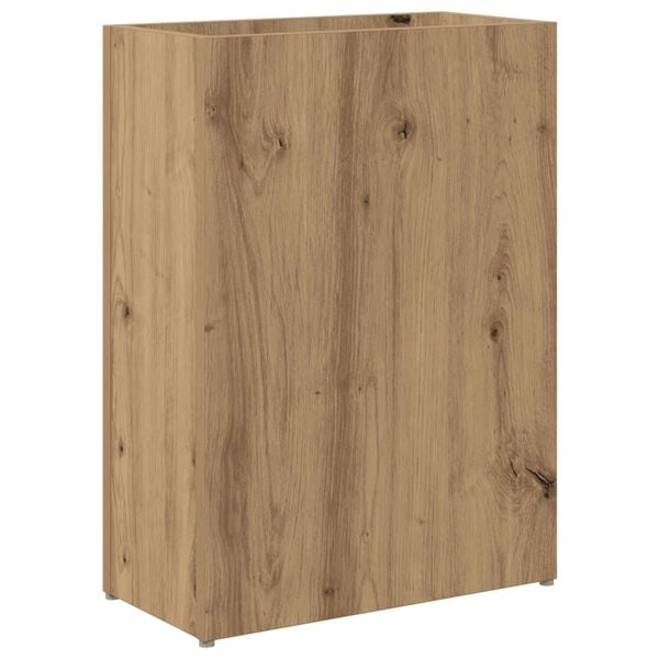 vidaXL Umbrella Stand Artisan Oak 40 x 20 x 55.5 cm Engineered Wood