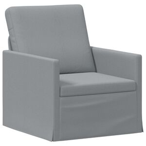 vidaXL Single Sofa Light Grey 70 x 81 x 82 cm Fabric