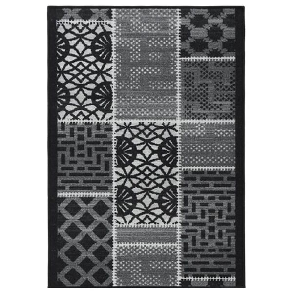 vidaXL Carpet Runner Black 80x150 cm