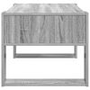 vidaXL Coffee Table Grey Sonoma 92 x 53 x 45 cm Engineered Wood