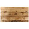 vidaXL Table Top Live Edge 110x60x3,8 cm Solid Wood Rough Mango