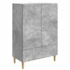 vidaXL Sideboard Concrete Grey 66 x 34.5 x 95 cm Engineered Wood