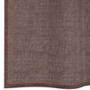 vidaXL Voile Curtains with Tab Top 2 pcs Brown