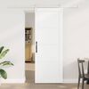 vidaXL Sliding Door ORKDAL White 78 x 211 cm Solid Pine Wood